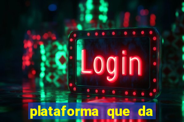 plataforma que da para depositar 1 real