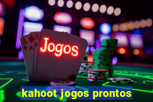 kahoot jogos prontos