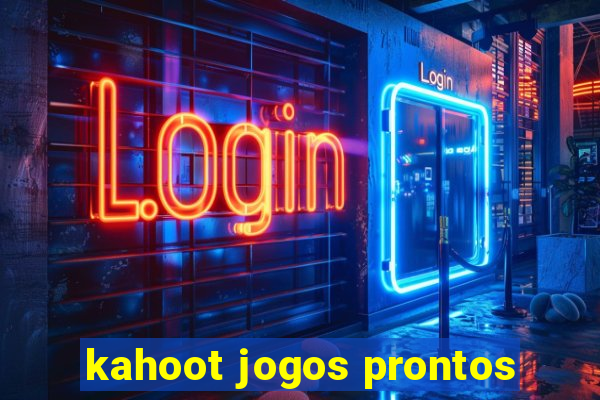 kahoot jogos prontos