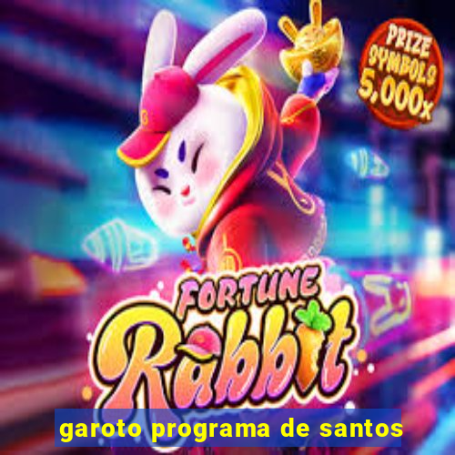 garoto programa de santos