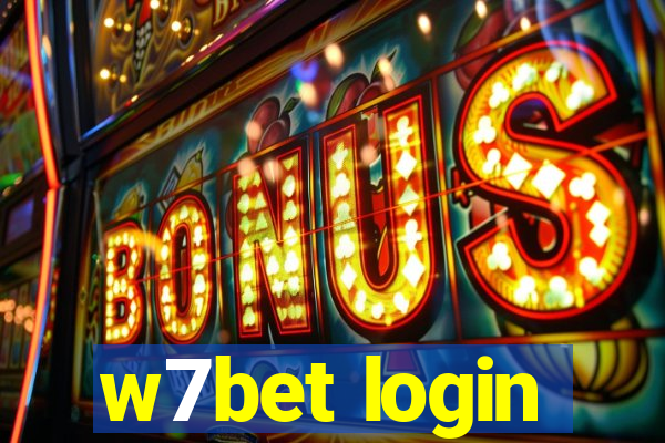 w7bet login