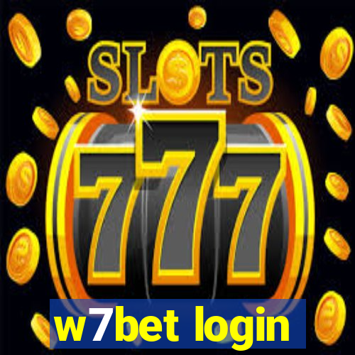 w7bet login