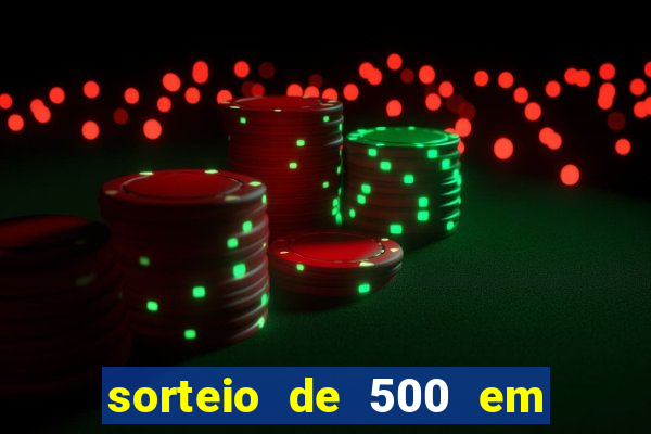 sorteio de 500 em cash toda segunda feira novibet como funciona