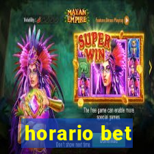 horario bet