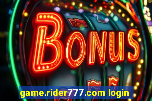 game.rider777.com login