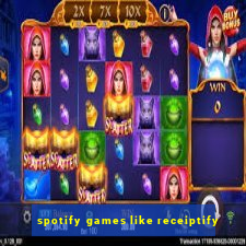 spotify games like receiptify