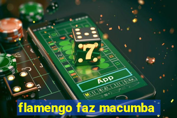 flamengo faz macumba