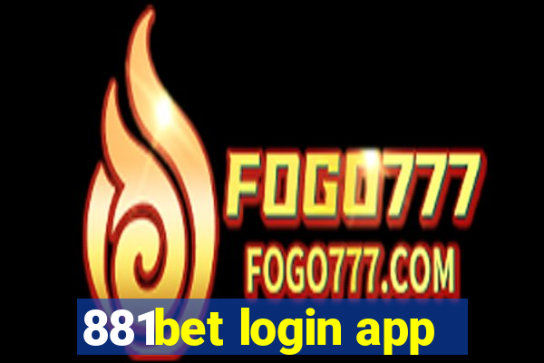 881bet login app