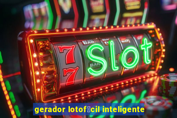 gerador lotof谩cil inteligente