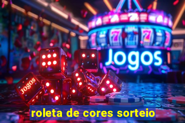 roleta de cores sorteio