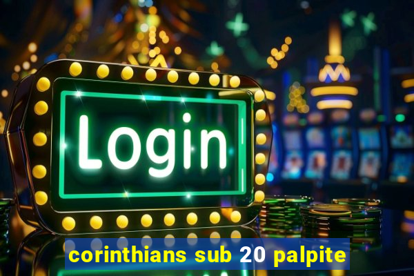 corinthians sub 20 palpite