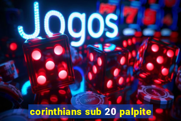 corinthians sub 20 palpite