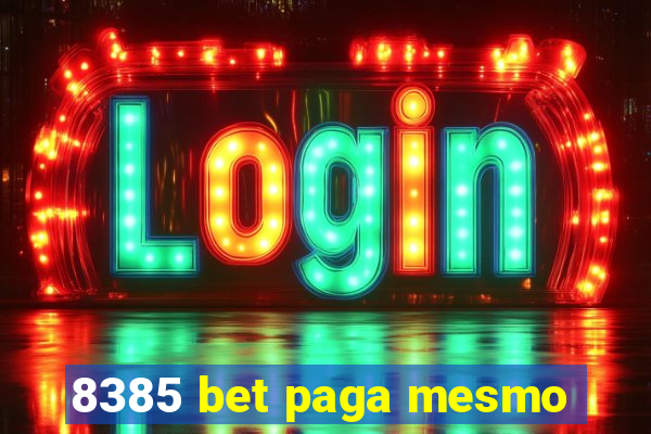 8385 bet paga mesmo