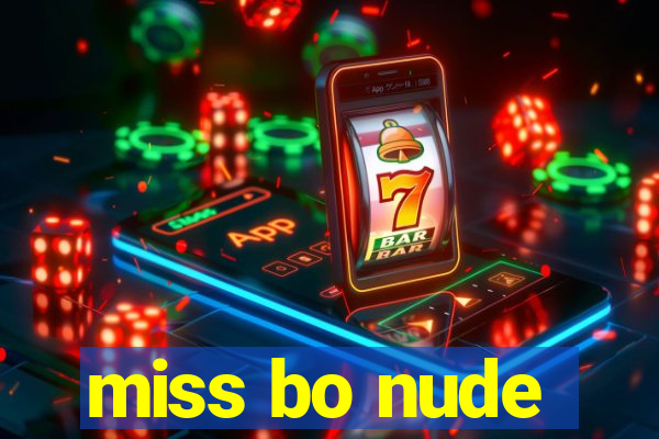 miss bo nude