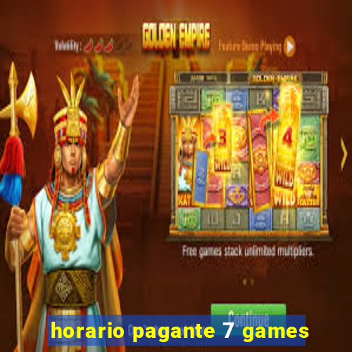 horario pagante 7 games