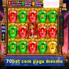 70bet com paga mesmo