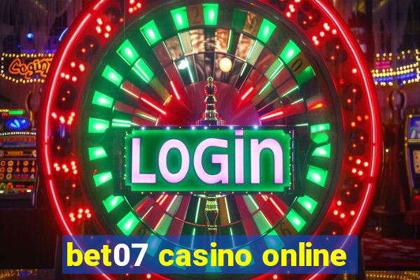 bet07 casino online