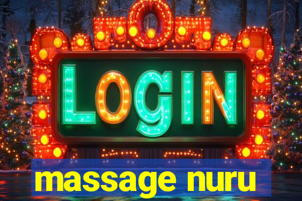 massage nuru