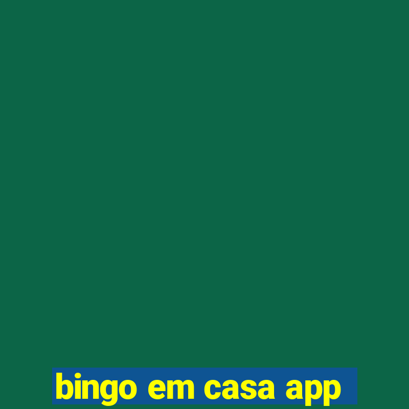 bingo em casa app