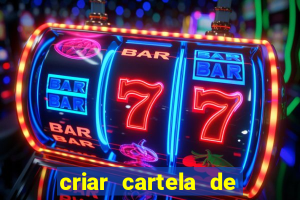 criar cartela de bingo no word