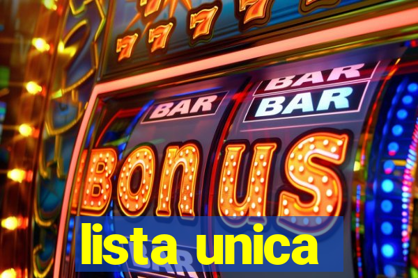 lista unica