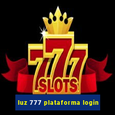 luz 777 plataforma login