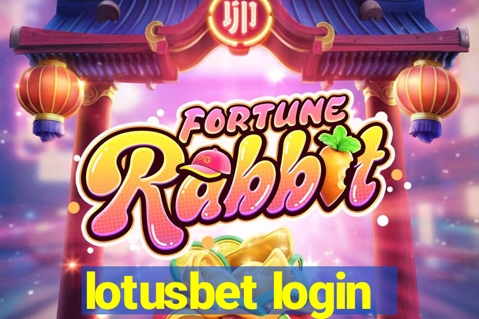 lotusbet login