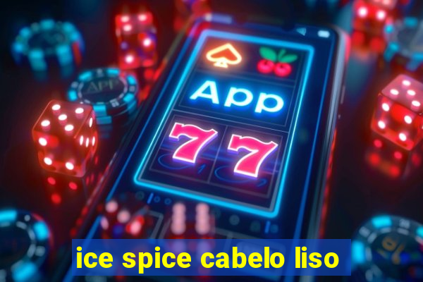 ice spice cabelo liso