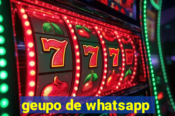 geupo de whatsapp