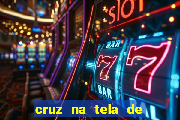 cruz na tela de cruz das