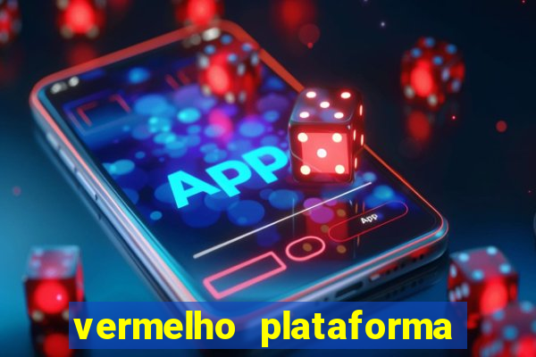 vermelho plataforma de jogos