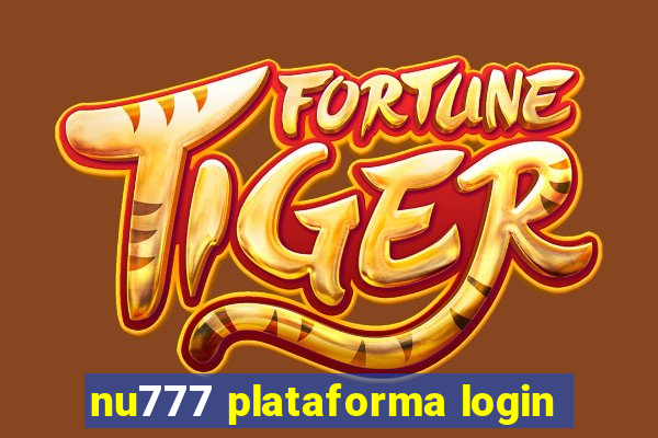 nu777 plataforma login