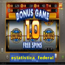 estatistica federal jogo do bicho