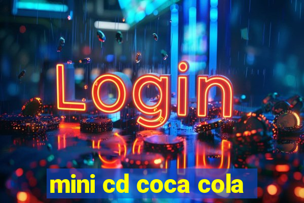 mini cd coca cola