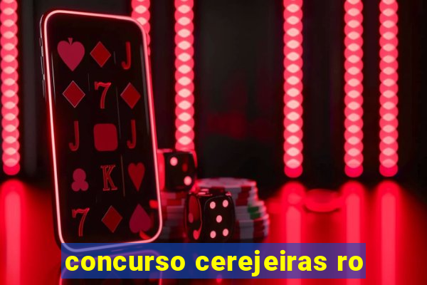 concurso cerejeiras ro