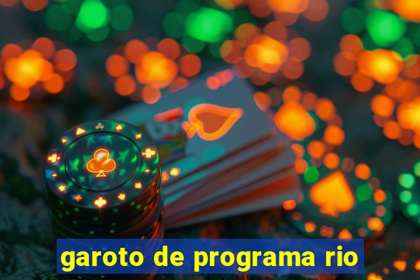 garoto de programa rio