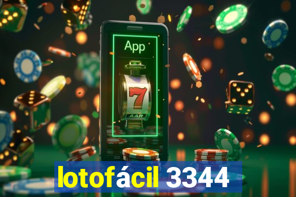 lotofácil 3344